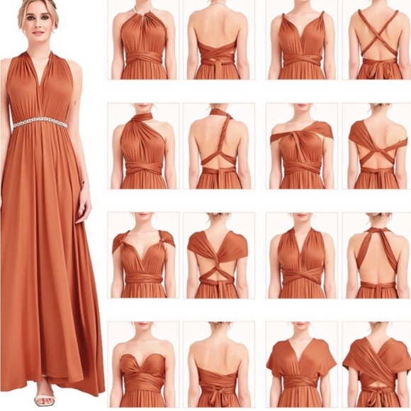 Bridesmaid Dress Multi-way - Picture 3 of 6